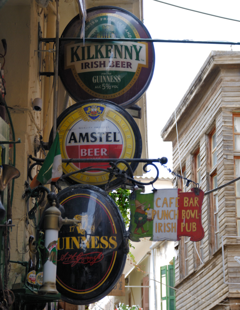 Rethymno, ich glaub´wir sind noch in Irland...;-)