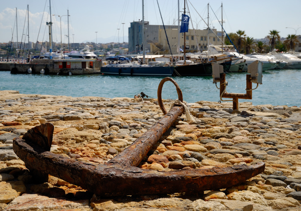 Heraklion, am Hafen