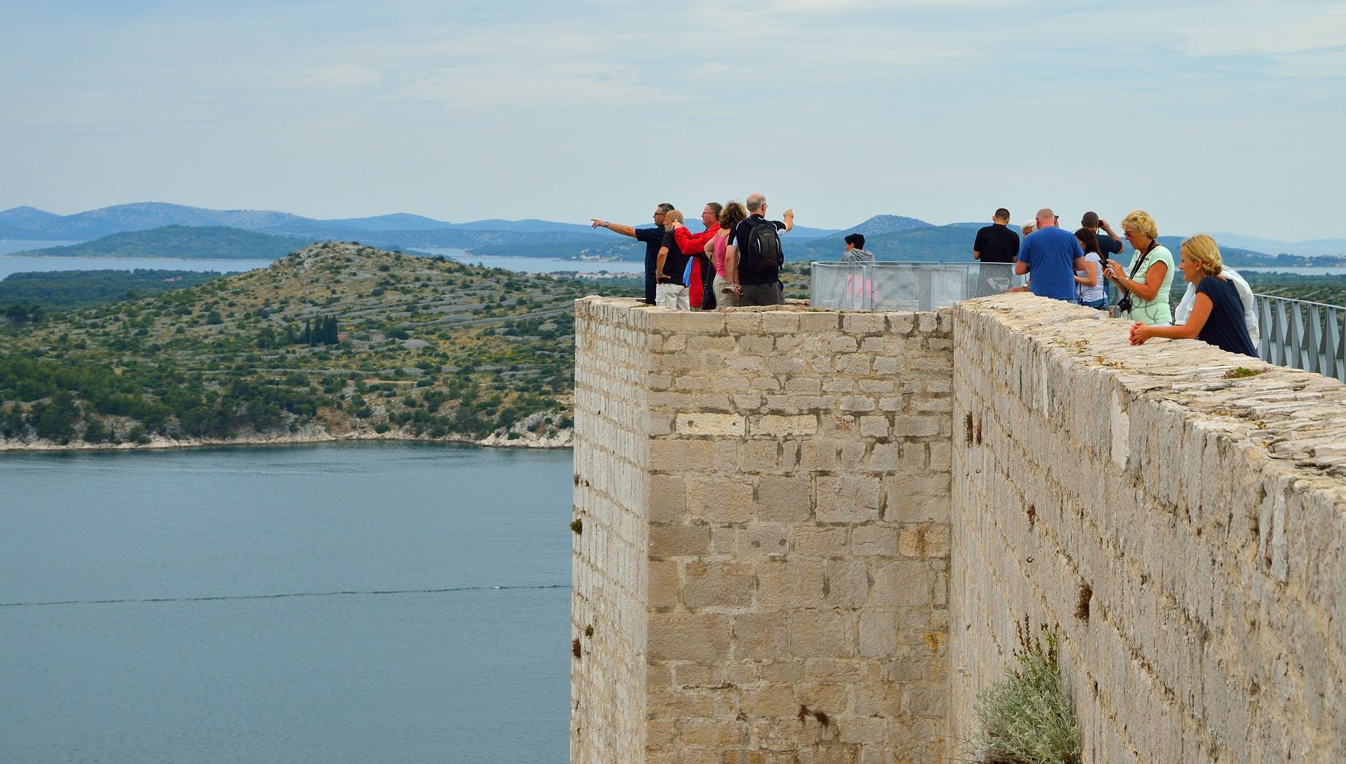 ...und die Inselwelt um Sibenik...